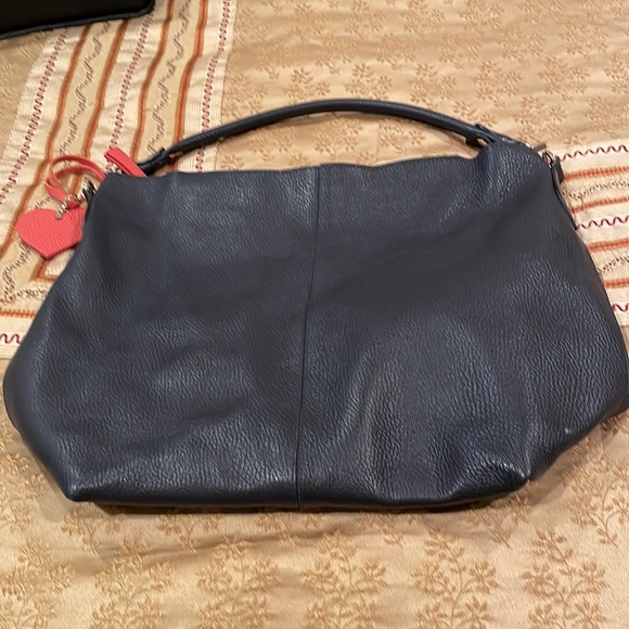 Gianni Notaro bag, from Italy, pebbled leather, great condition, about 16”X13” - Picture 2 of 10